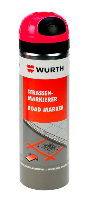 Straßenmarkierer-STRMARK-PLUS-NEONROT-500ML - Marktplatz24