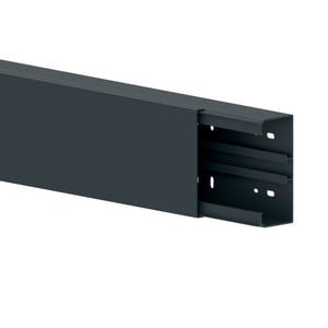 Anthrazitfarbige FBK-R7016 Fliesen in der Größe 60x130mm, verpackt in 10 Einheiten.