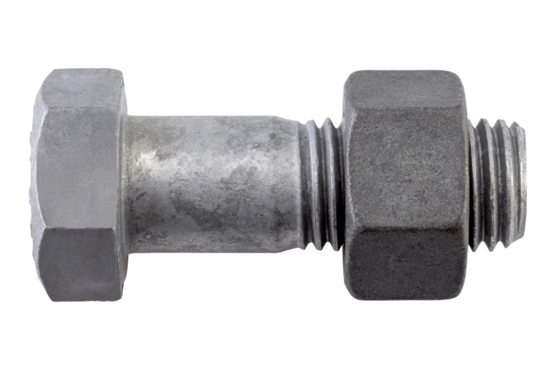 Schraube 6kt-Kopf mit Mutter SB EN 15048-SHR-MU-DIN7990-5.6-SW18-(TZN)-M12X60     Verpackungsinhalt    100 Einheit