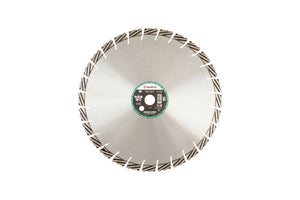 Diamanttrennscheibe TSHB DIA LS mit hochwertigem Diamantbelag und innovativer Segmentgeometrie.