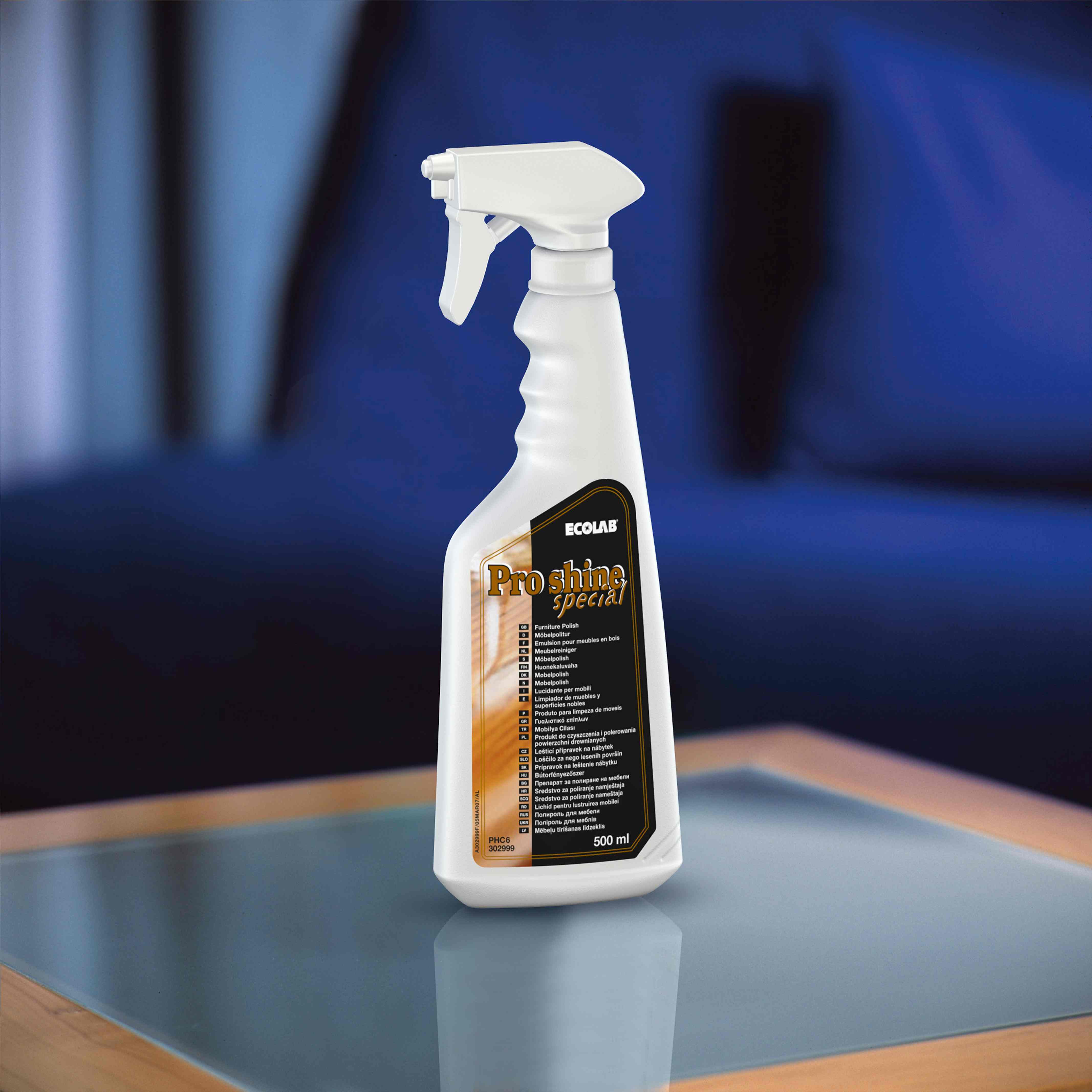 Reinigungschemie -Pro Shine Special, 500ml Flasche