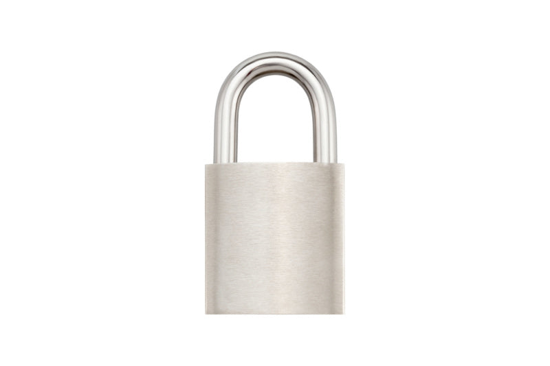 Schließanlage Akura 44 VORHÄNGSHLOß aus korrosionsbeständigem Material in modernem Design.