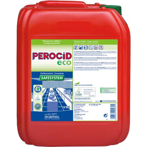 Perocid Eco 10L Kanister mit Dosierauslauf für umweltfreundliche Reinigungslösung
