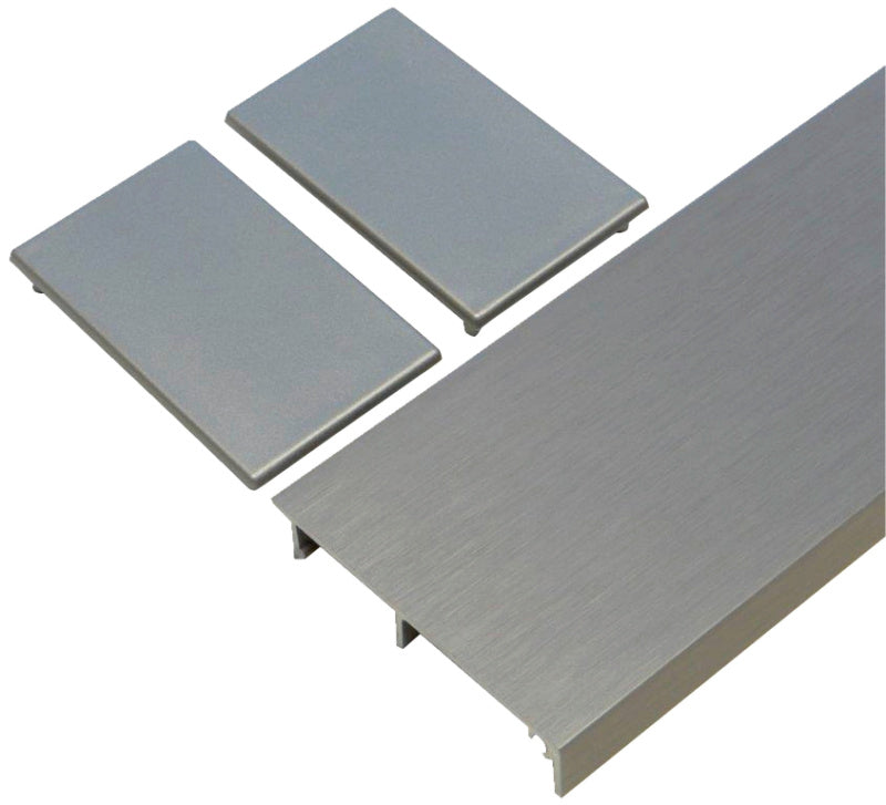 Moderner Schiebetürbeschlag für Zimmertüren mit robuster, eleganter Metallkonstruktion und Clip-Technologie.