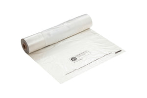 Schwarzer Reifensack mit robustem Material und verstärkten Nähten für Reifenlagerung.