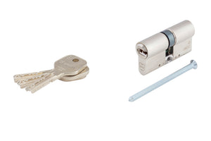 Schließanlage Akura 44 mit robustem Zylindersystem und NI-Materialmix für Handwerker.