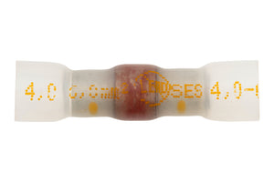 25 units of STOSVERB crimp shrink tubing sized 4.0 to 6.0 millimeters