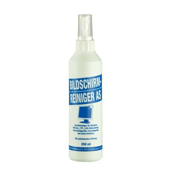 Reinigungschemie -Bildschirmreiniger AS, 250ml Flasche