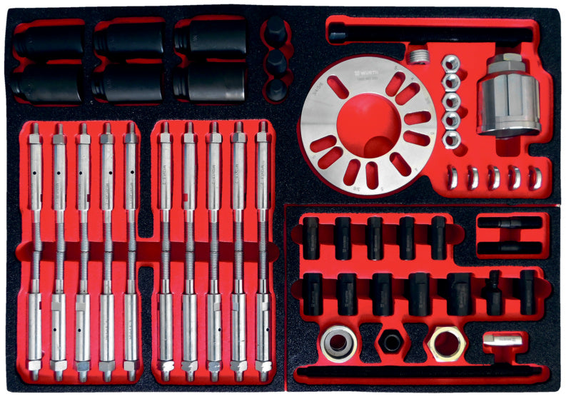 Lagerwerkzeug Sortiment/Set-FAHRWRKWZG-SA-NR1-56TLG     Verpackungsinhalt    1 Einheit