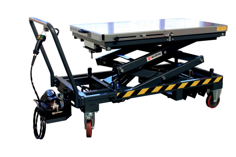 Batterie-Hubtischwagen- HUBTIWG-TOP-1500KG     Verpackungsinhalt    1 Einheit - Marktplatz24