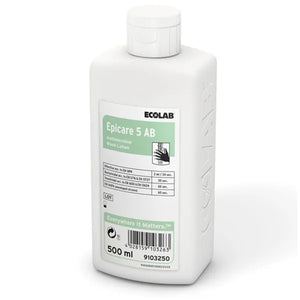 Ecolab Epicare 5 AB antimikrobielle Waschlotion in 500 ml Flasche.