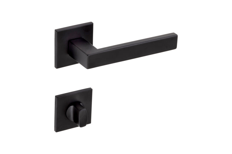 Edelstahl-Türdrücker für Wohn- und Privatbereiche mit modernem Design und ergonomischer Form.