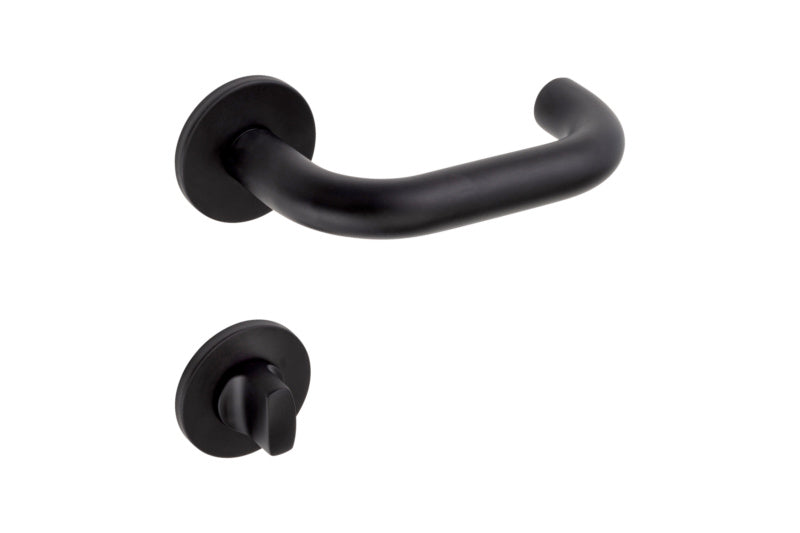 Türdrücker aus Edelstahl mit ergonomischem Design für Wohn- und Privatbereich, Modell TD-A2-A252-CLICKFIX.