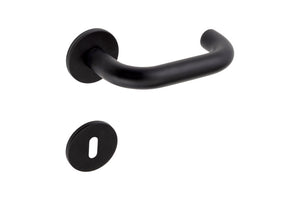 Edelstahl-Türdrücker TD-A2-A252-CLICKFIX mit modernem Design und einfacher Montage.