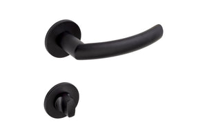 Edelstahl Türdrücker für Wohn- und Privatbereich mit gebürsteter Oberfläche und CLICKFIX-System.