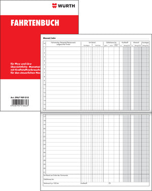 FORMULAR-FAHRTENBUCH-PKW-LKW