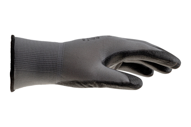 Gestrickter Schutzhandschuh mit PU-Beschichtung, atmungsaktiv und ölresistent, 120 Stück.