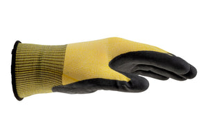 Gestrickter Schutzhandschuh mit Latexbeschichtung in praktischer 6er Verpackungseinheit