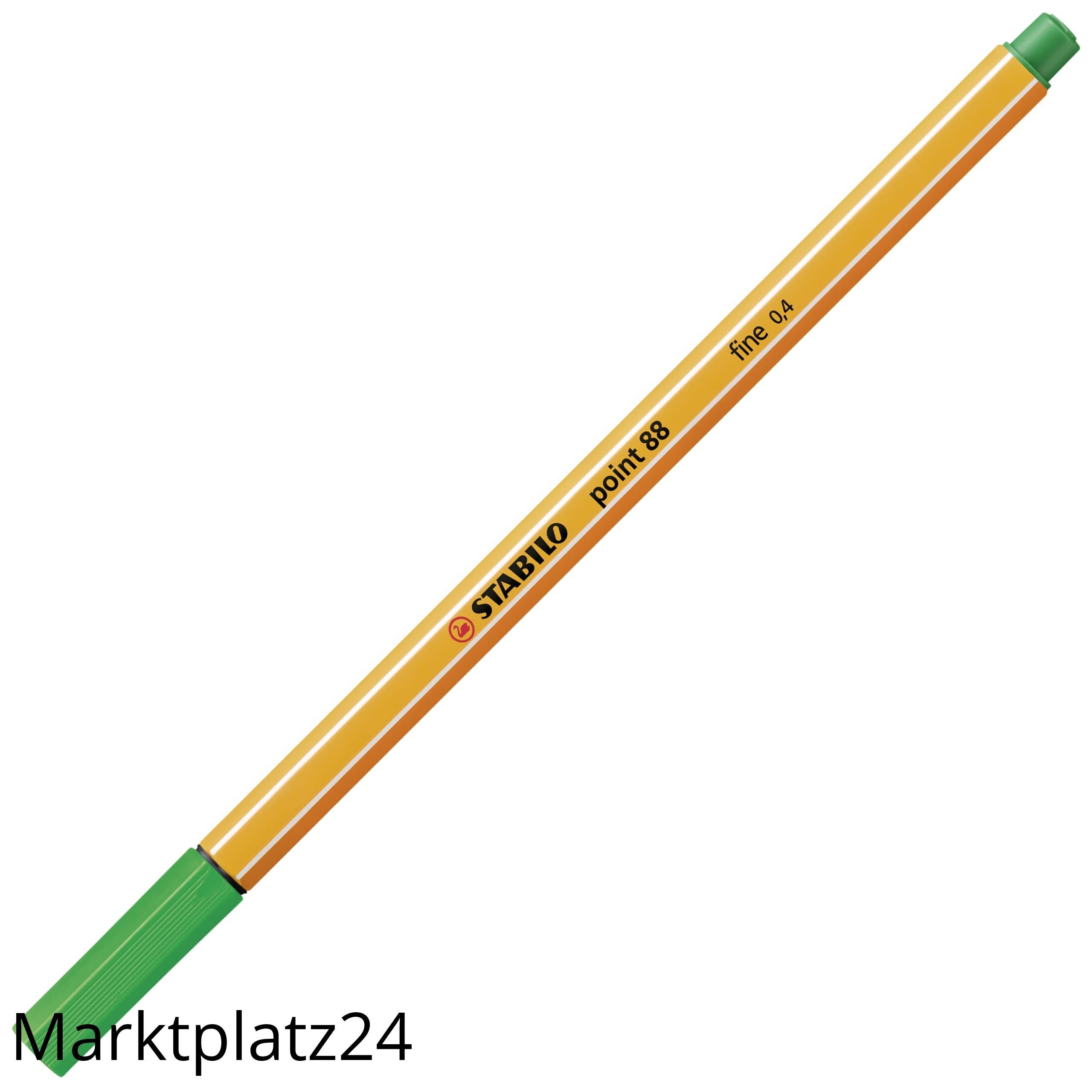 STABILO POINT 88 FINELINER 0,4MM GRüN - Marktplatz24