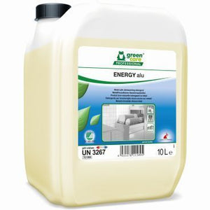 10L green care Energy alu canister with a handle, designed for professional cleaning use.
