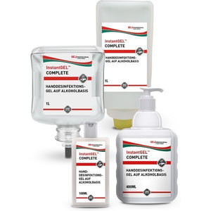 400ml Flasche InstantGel Complete Reinigungs-Gel mit Pumpe und BAuA-Reg-Nr. N-72594