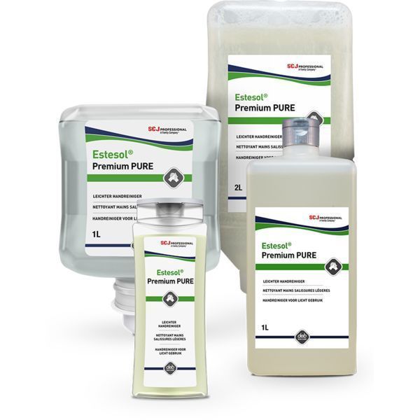 Estesol 2L Softflasche mit Spender, flexibel, BPA-frei und leicht für unterwegs.