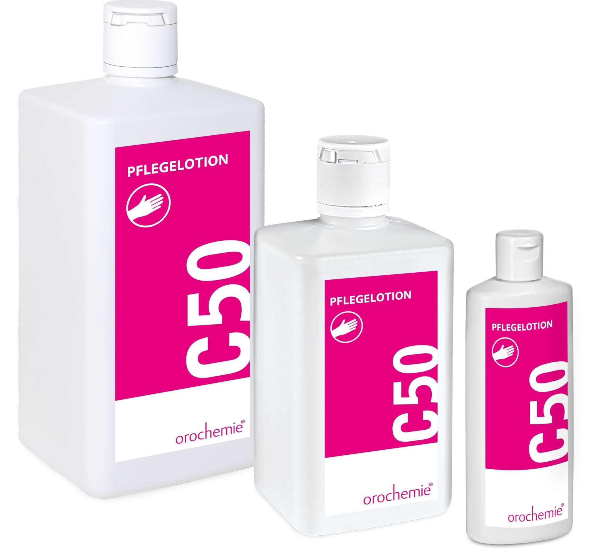 M24 Orochemie C 50 Pflegelotion – 500 ml Pumpflasche Für Empfindliche Entdecken Sie die C 50 Pflegelotion, ideal für die tägliche Pflege empfindlicher Haut. Diese Lotion bietet eine sanfte, aber effektive Lösung für trockene und strapaInkontinenzsystemeM24 Orochemie C 50Marktplatz24