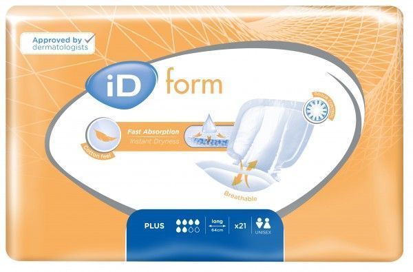 Inkontinenzsysteme -iD Form Plus - long, Size 2, blau, 21 St/Btl.