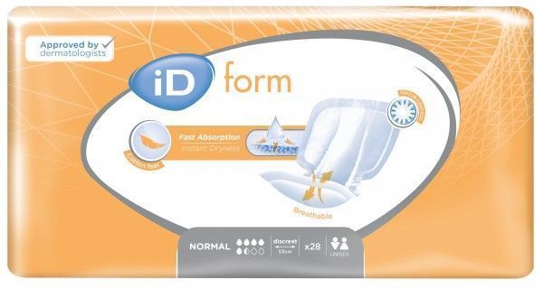 Inkontinenzsysteme -ID Form TBS Normal S1 N 1, grau, 28 St/Btl.