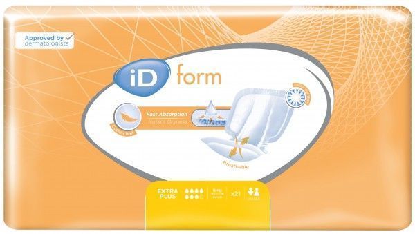 Inkontinenzsysteme -iD Form Extra Plus - long,Size 2,orange, 21 St/Btl.