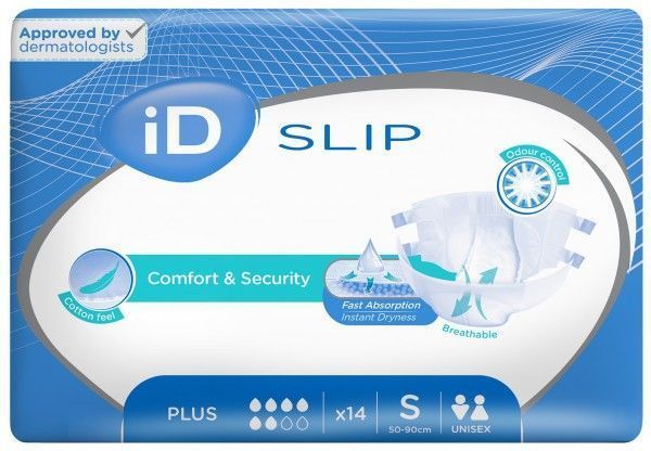 Inkontinenzsysteme -iD Slip Plus, Gr.XL, blau, 14 St/Btl.