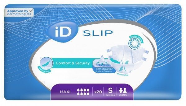 Inkontinenzsysteme -iD Slip Maxi, Gr.S, lila, 20 St/Btl.
