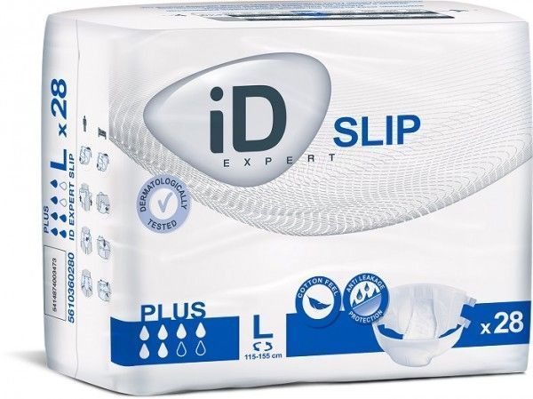 Inkontinenzsysteme -iD Slip Plus, Gr.L, blau, 28 St/Btl.