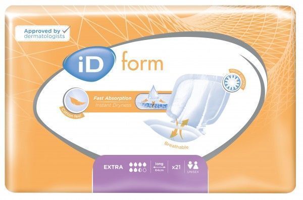 Inkontinenzsysteme -iD Form Extra - long, Size 2, lila, 21 St/Btl.