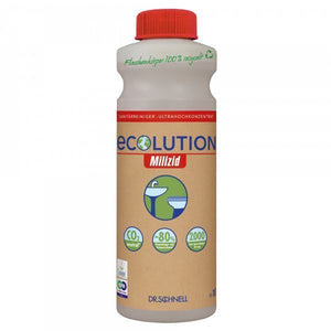 Ecolution Milizid Ultrahochkonzentrat 1L Flasche mit hochkonzentriertem Desinfektionsreiniger