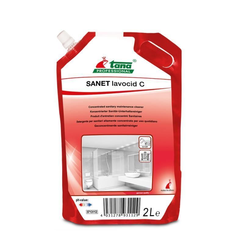 Waschraum -sanet lavocid C, 2L Nachfüllbeutel