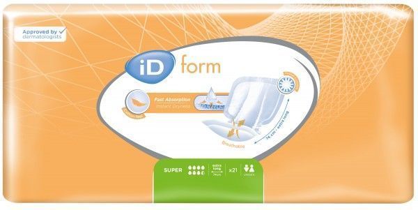 Inkontinenzsysteme -iD Form Super - extra long, Size 3, grün, 21 St/Btl.