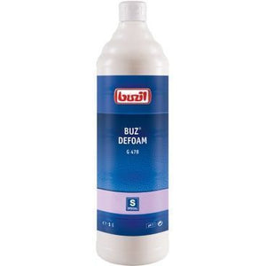 Reinigungschemie -Buz Defoam, 1L Flasche