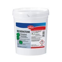 Eilfix Beckensteine Bio Fichtenfrisch 1kg Dose mit zehn umweltfreundlichen Reinigungsteinen