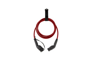 Ladekabel für Elektrofahrzeuge Mode 3 mit Typ 2 Steckern, 32 Ampere, 7,5 Meter lang