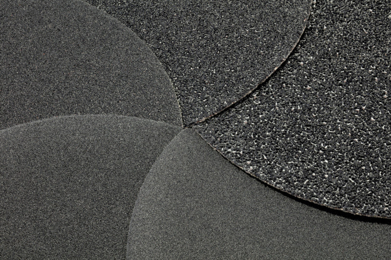 Schleifscheibe Sichtbeton Starterset mit verschiedenen Körnungen für Oberflächenbearbeitung.