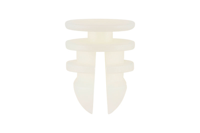 Klarer Nylonclip mit 15,1 mm Durchmesser, 25 Stück in der Verpackung