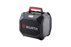 Kompaktes Zusatzgerät Akku mit LED-Anzeige und mehreren Ladeanschlüssen für unterwegs.