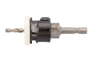 Aufsteckversenker Holzbohrer mit Tiefenanschlag und Hartmetallspitze für präzises Bohren.