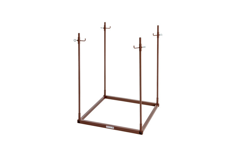 BIG BAG HALTERUNG in robuster Bauweise zur sicheren Befestigung von BIG BAGS für Materialien.