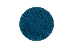 Kleine Vulkanfiberscheibe VUFISHB MINI ZK K60 mit K60 Körnung für Metallbearbeitung.