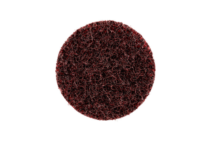 Nylonvlies Schleifscheibe SHLFSHB NYLVLI in runder Form mit offener Struktur zur Materialbearbeitung.