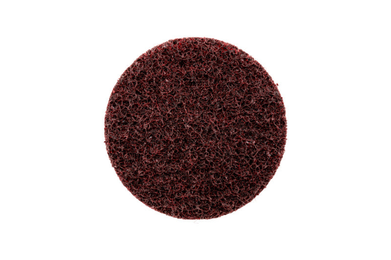 Runde Schleifscheibe aus robustem Nylonvlies für Schleif- und Polierarbeiten.