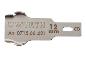 Schaber Zubehör-FLGKLI-(U-FORM)-12MM     Verpackungsinhalt    5 Einheit
