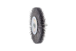 Schaftrundbürste Bohrmaschine SHFTRDBURST mit ergonomischem Griff und wechselbaren Bürstenaufsätzen.